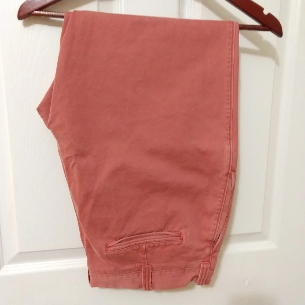 J Crew pants, "Broken In" Slim Chinos, red, 36W